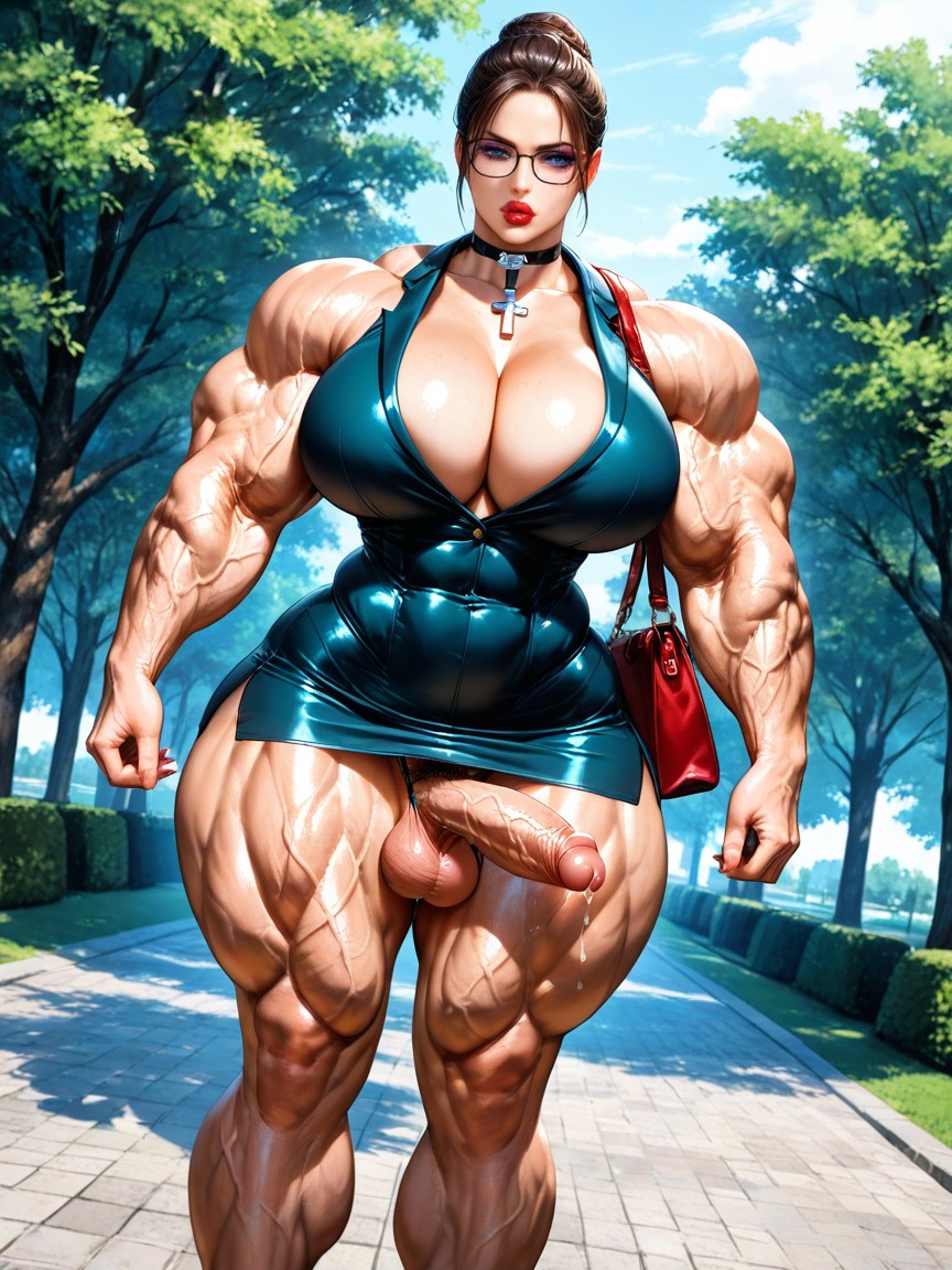 Rounded Very Big Breast, Step Mother Miranda From Resident Evil, Bimbo Hentai AI Porn
