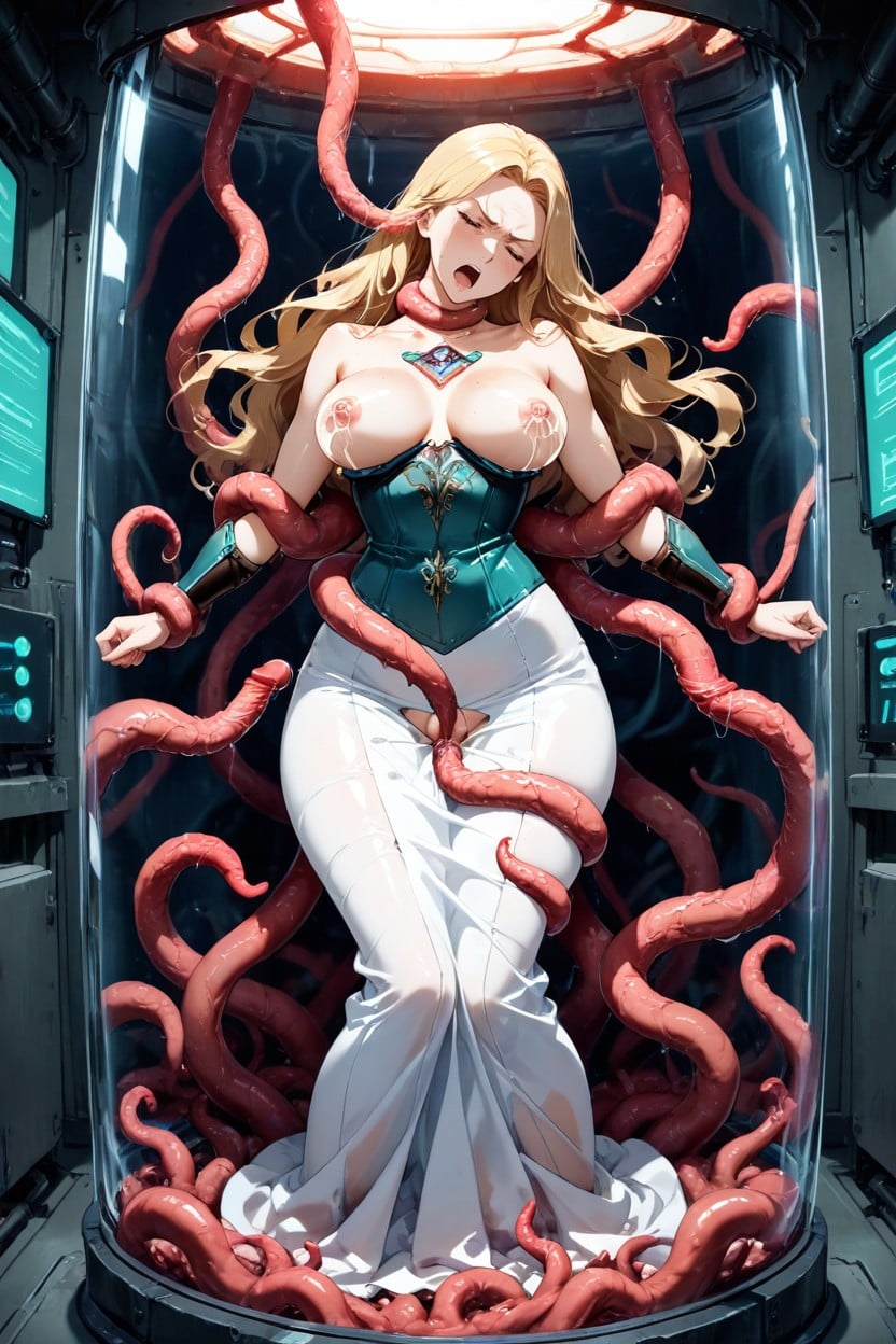 Open Mouth, Sex With Tentacle, 30+ Hentai AI Porn