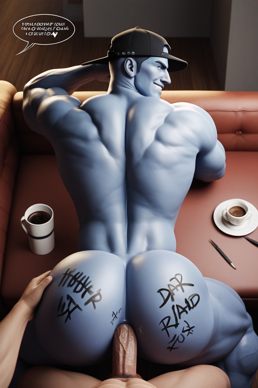 Bottom Is The Ghost Of A Fraternity Bro Who Haunts The House, Pov Is The Gay Man’s Feeling Extreme Pleasure, Power Bottom AI Gay Porn