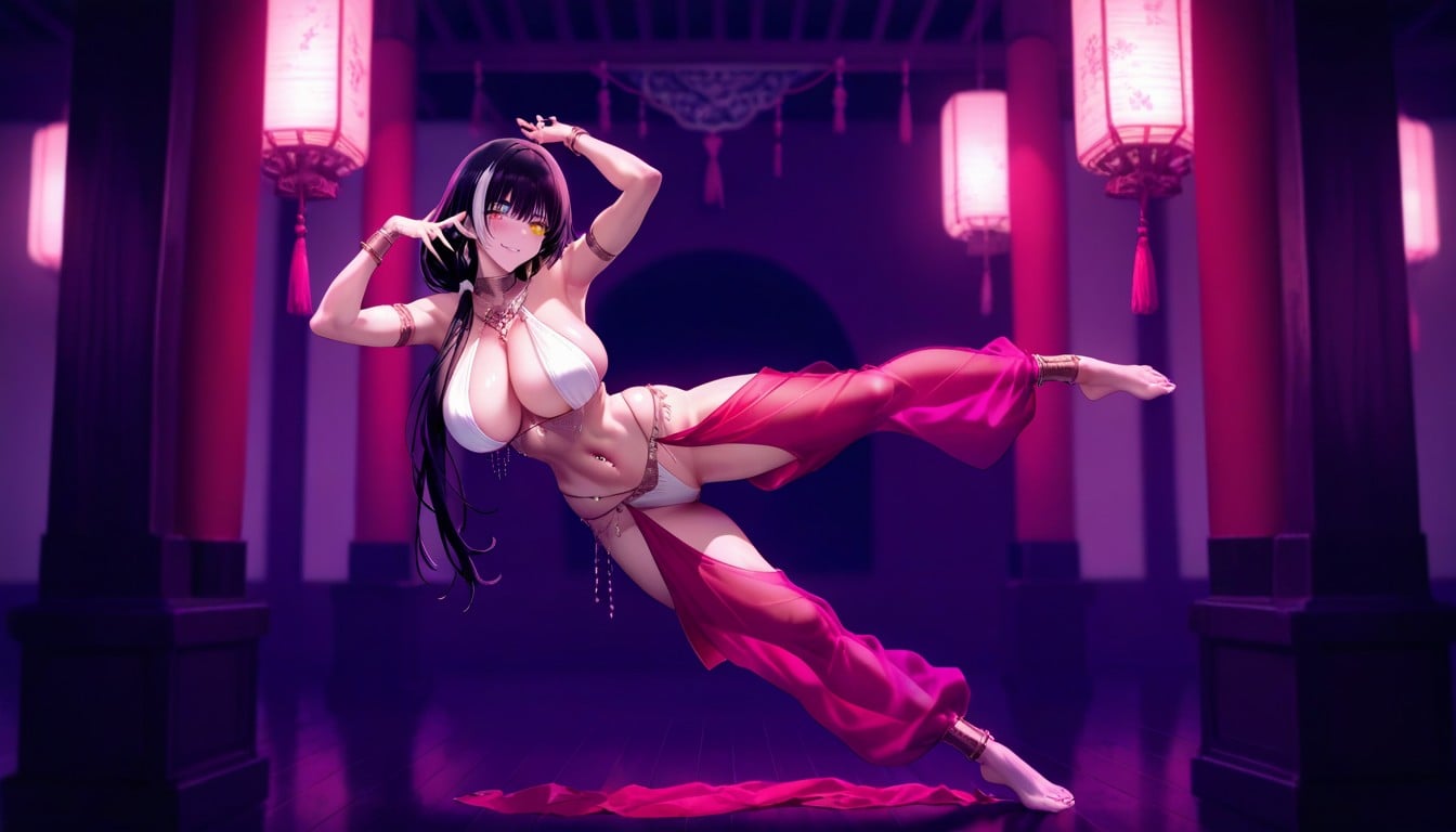 Heterochromia Eyes, Fit Body, Trying To Seduce Hentai AI Porn