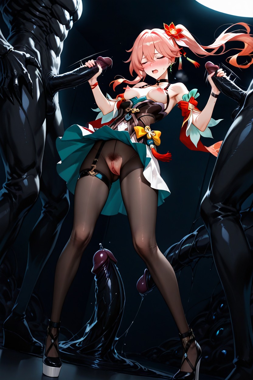 Small Breasts, Small Ass, Clothed Hentai AI Porn