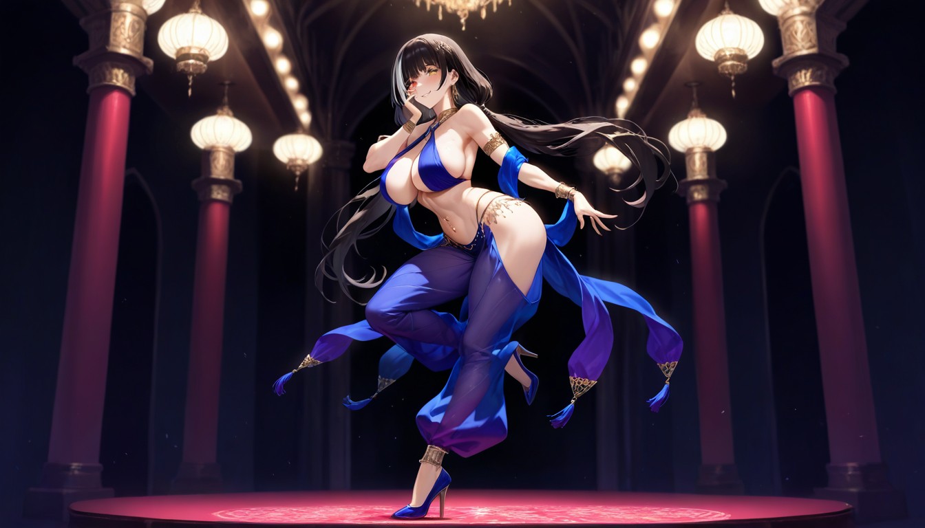 +, Muscular Body, Detailed Feets Hentai AI Porn