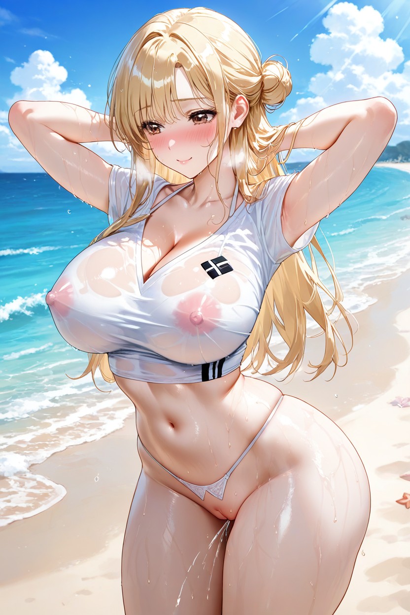 In Heat, Pretty, Back Arching Orgasm Hentai AI Porn