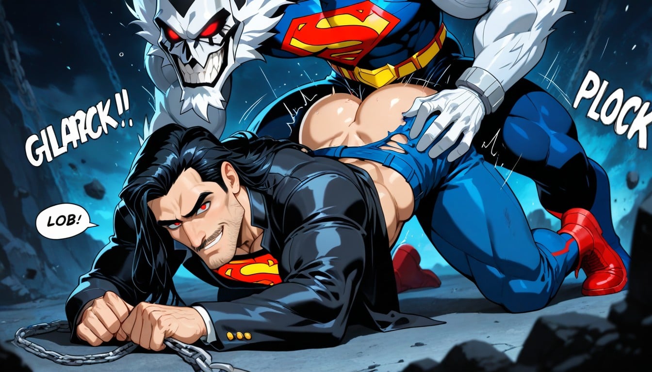 Long Black Hair, Long Black Hair To The Shoulders, Motion Lines Porno IA Gay