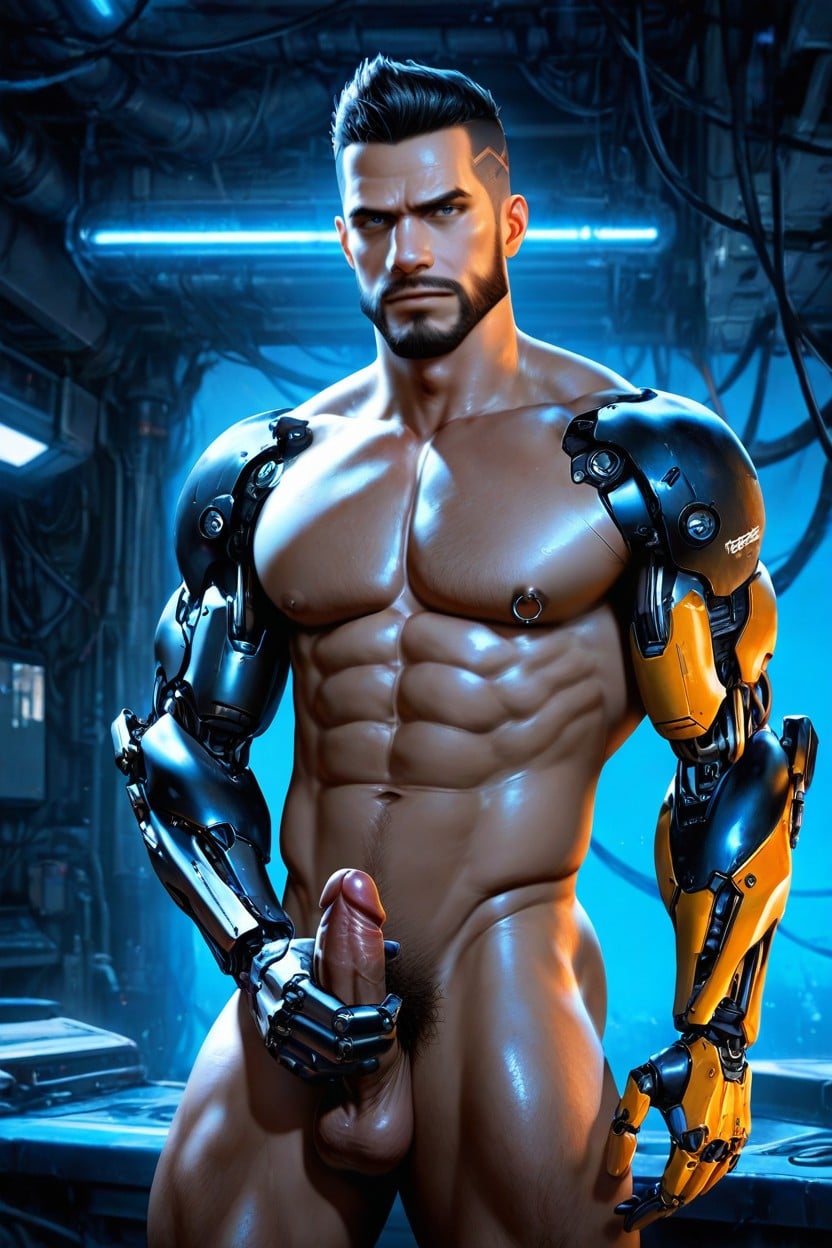 Adam Jensen, Boy, Octane Render AI同性戀黃片