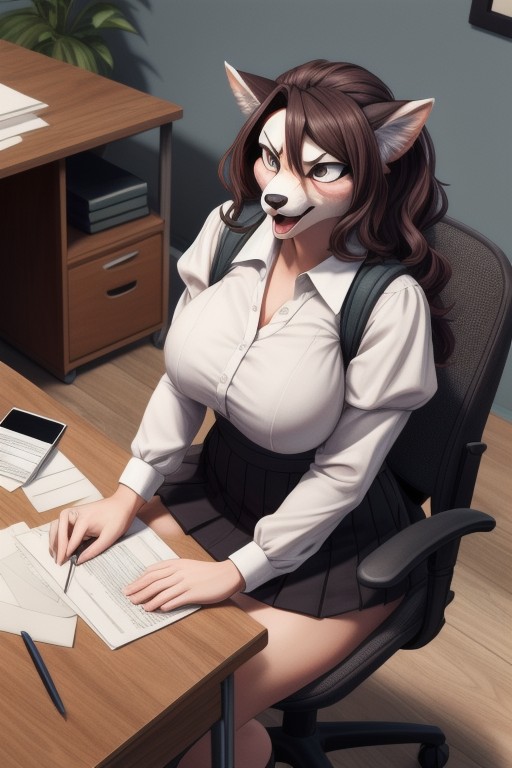 Paperwork, Abigail Williams From Fate Grand Order, Super High Resolution Furry AI Porn