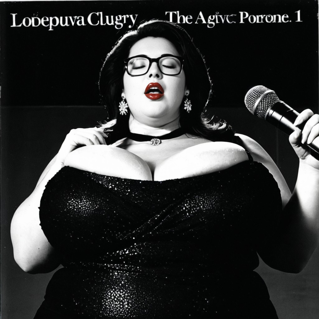 Japanese, Female Opera Singer, Magnificent Elegant Dress BBW AI Porn