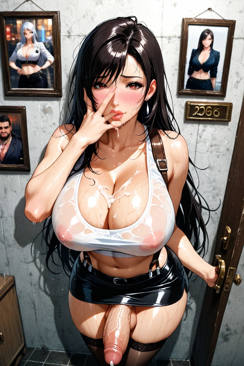 Slutty Clothes, Excessive Cum, Waist AI Porn