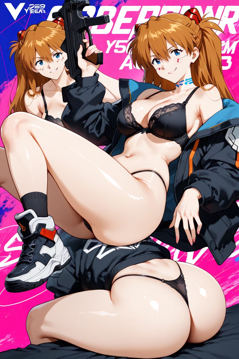 Black Thong, Multiple Views, 25+ Hentai AI Porn