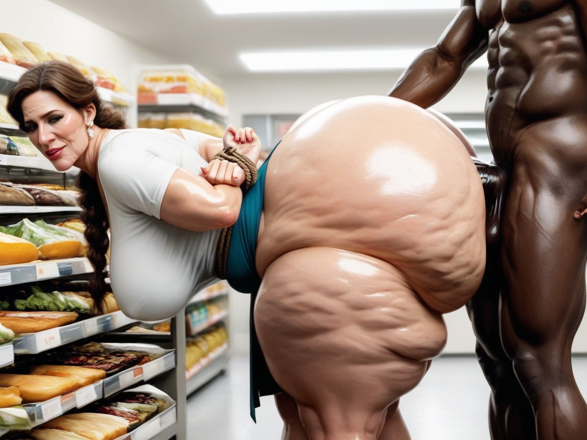 Above Ass, Oiled Ass, Must Have Anal Sex AI Porn