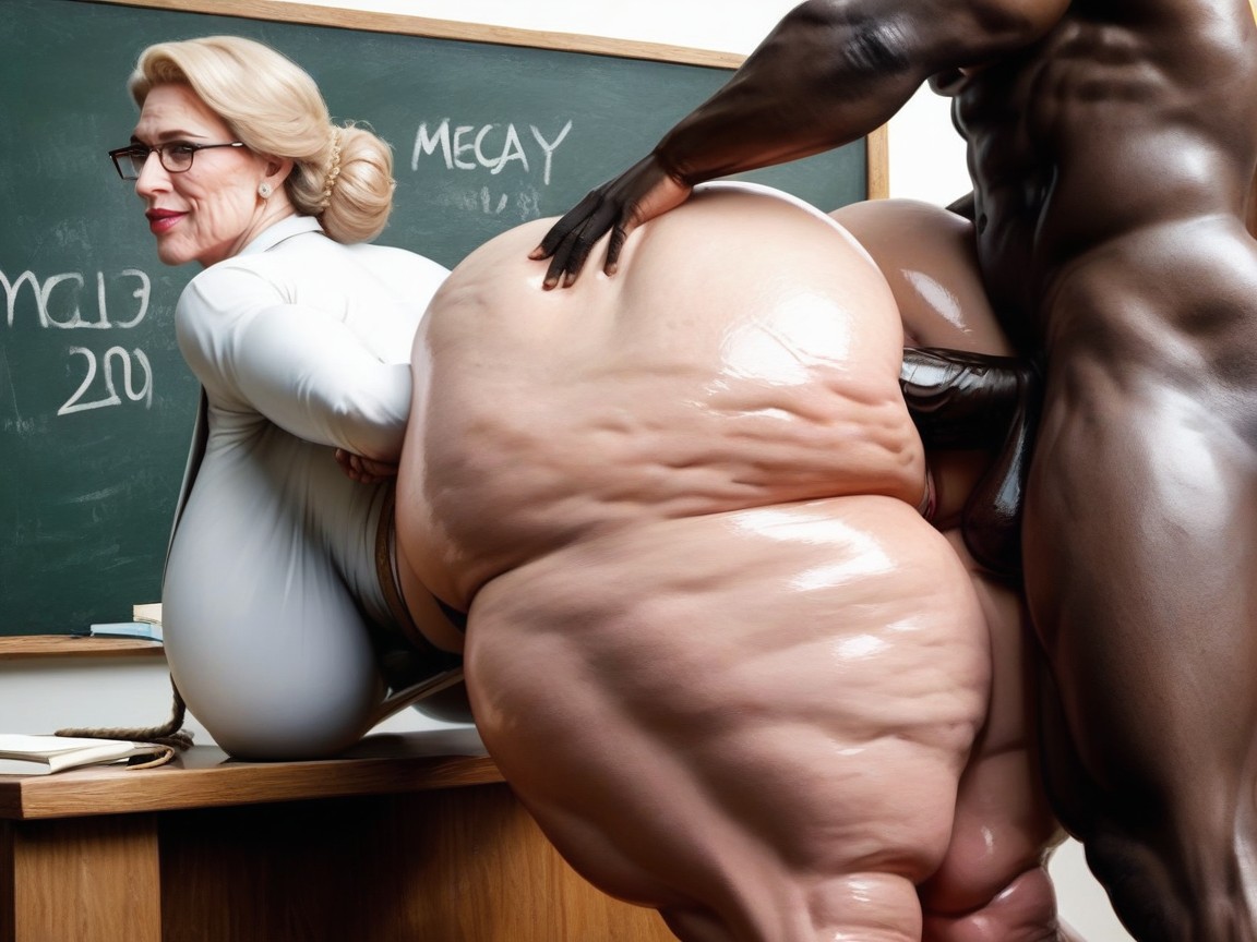 Hyper Ass, Big Wide Hips, Face AI Porn