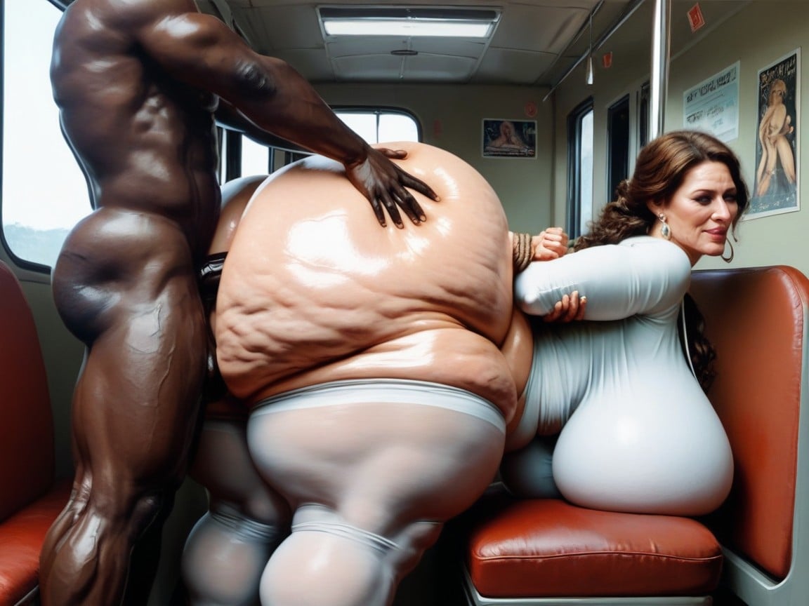 Face, Side View, Massive Ass AI Porn