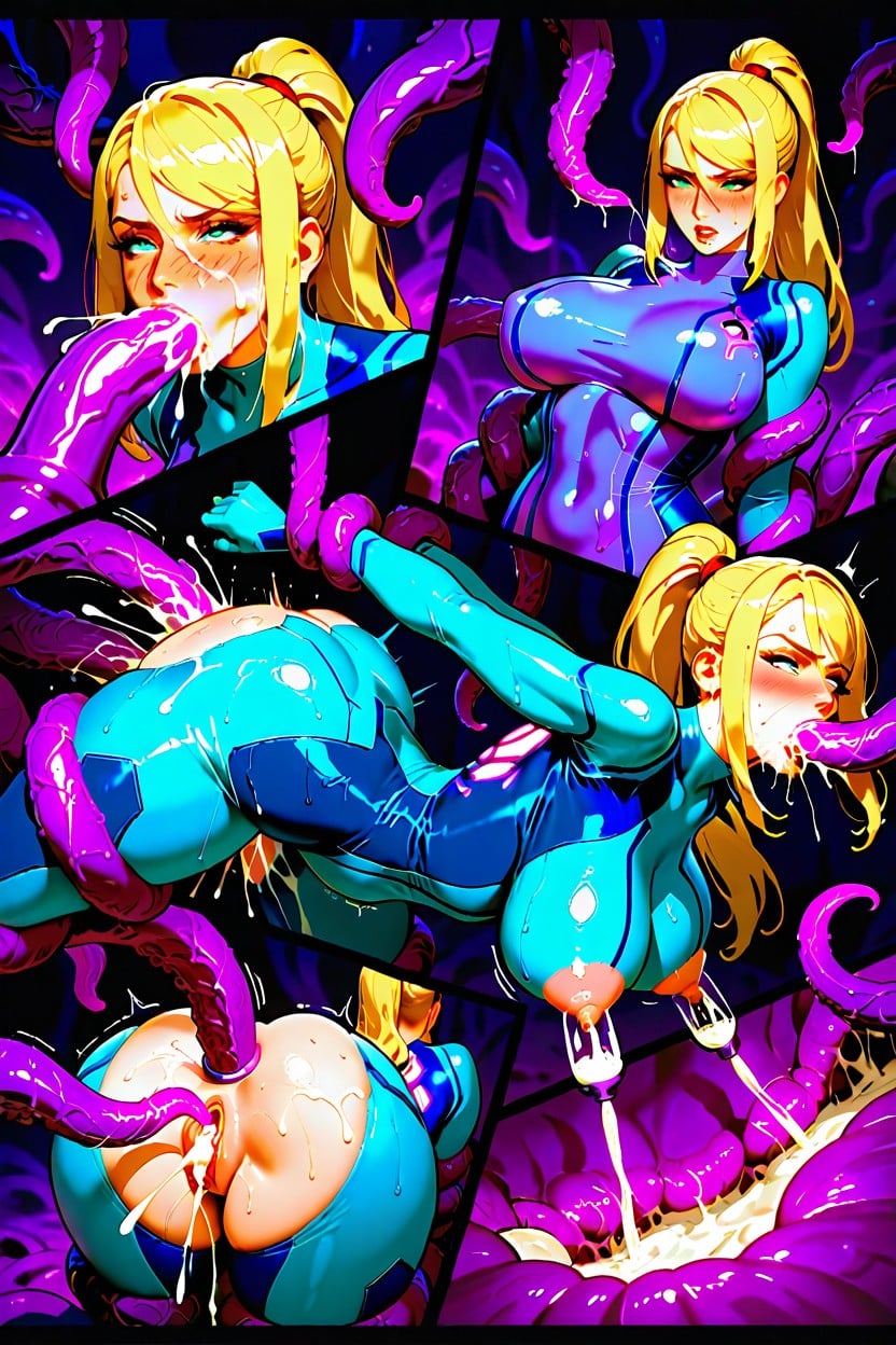Cumbath, Restrained, Fully Clothed Hentai AI Porn