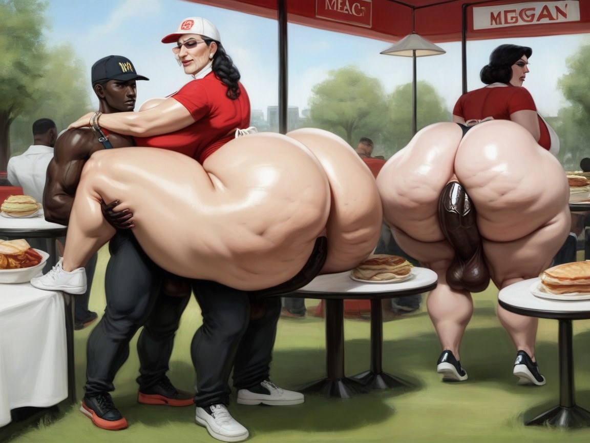 70+, Side View, Above Ass AI Porn