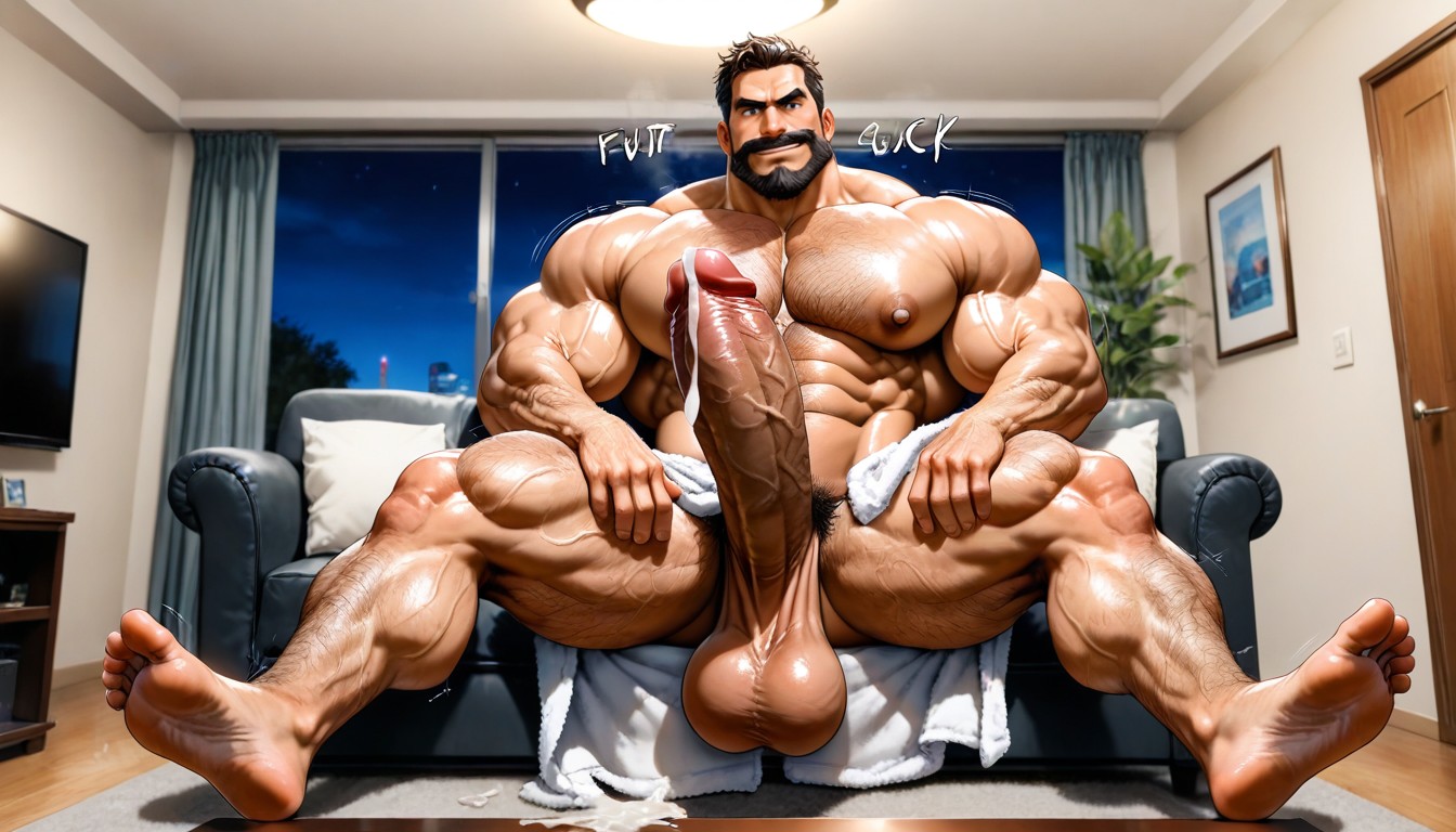 View From Door, Living Room, Ginger Porno IA Gay