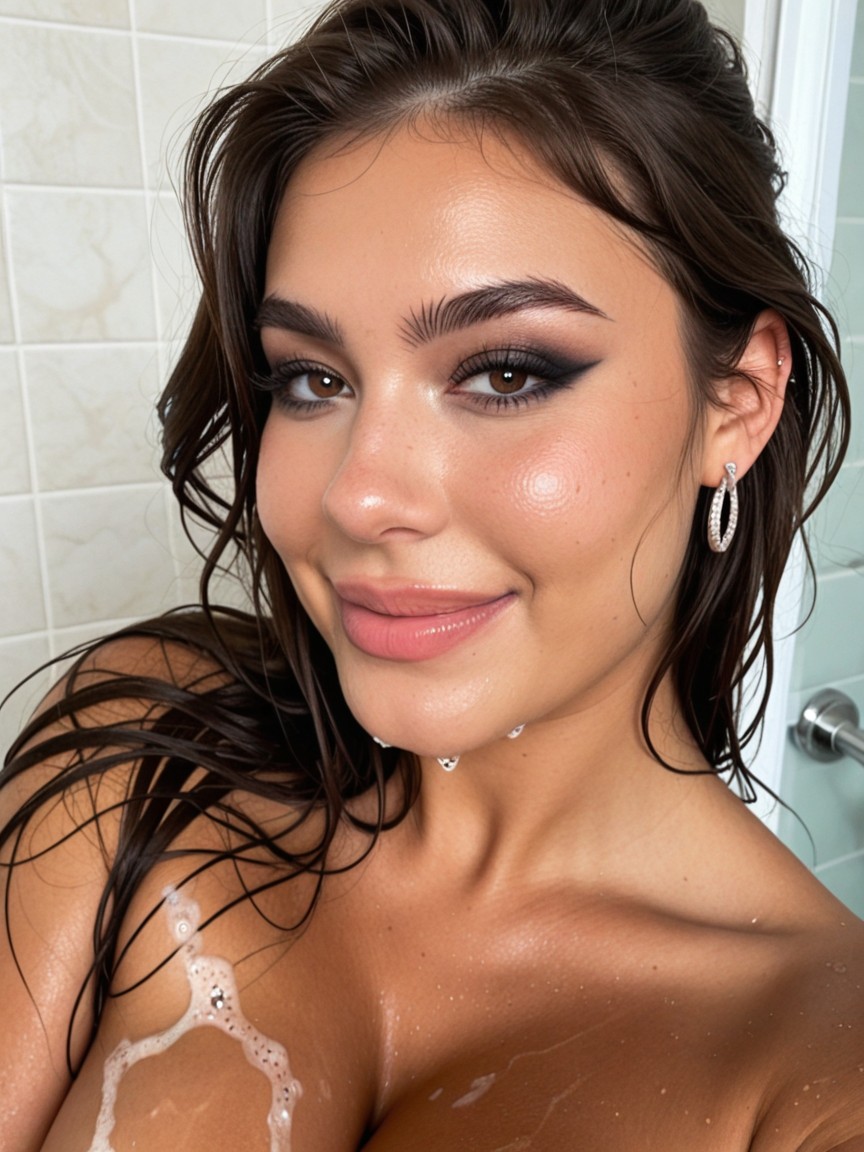 Nude, Realistic, Massive Natural Breasts BBW AI Porn