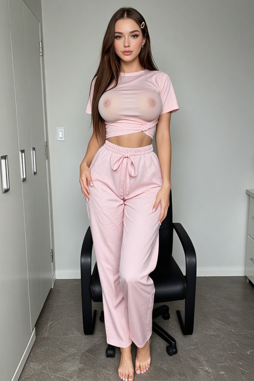 Perfect Body, Seductive Face, Light Fair Skin AI Porn