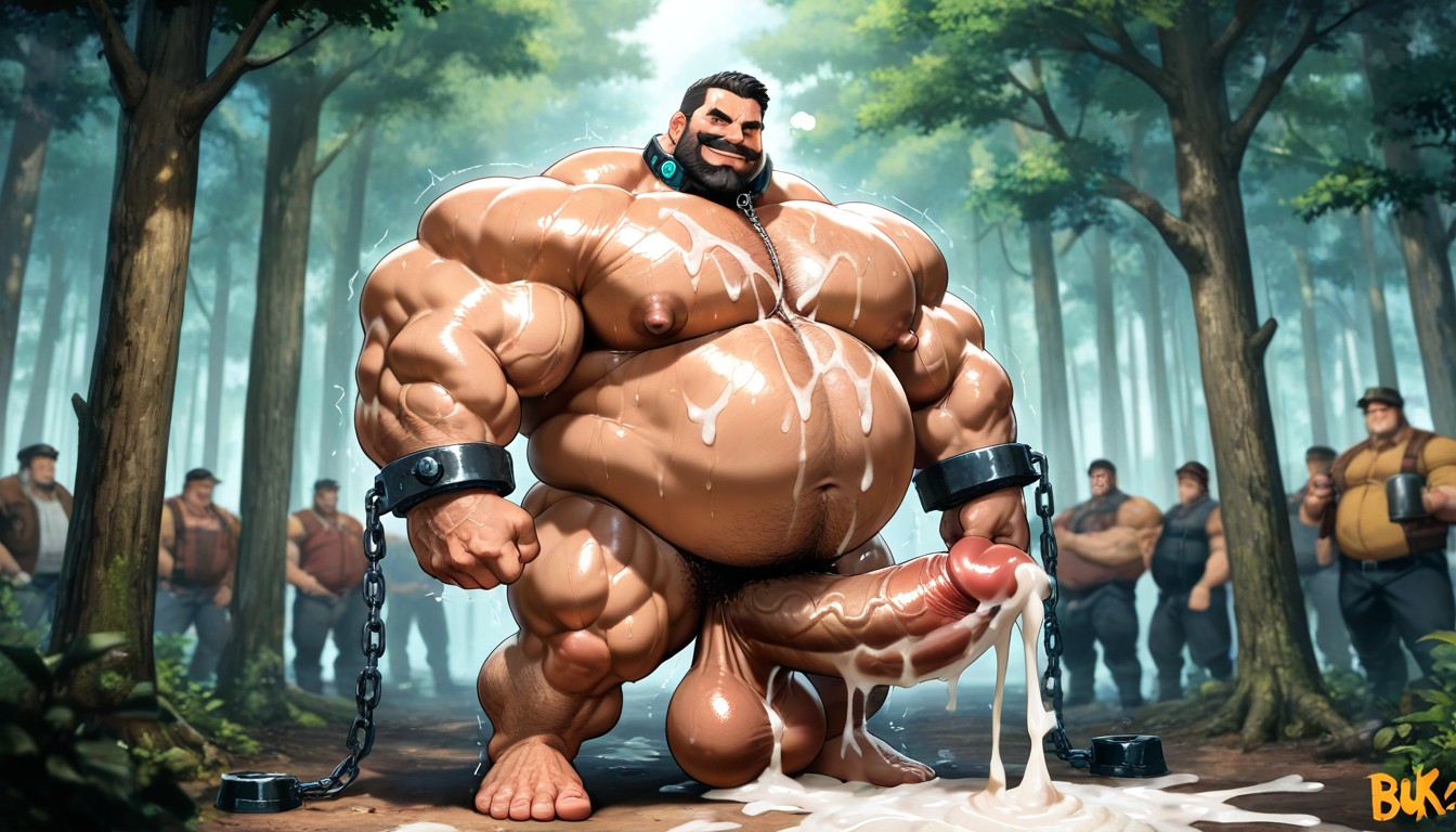 Steampunk Aesthetics, Puffy Nipples, Excessive Hyper Cum ゲイAIポルノ