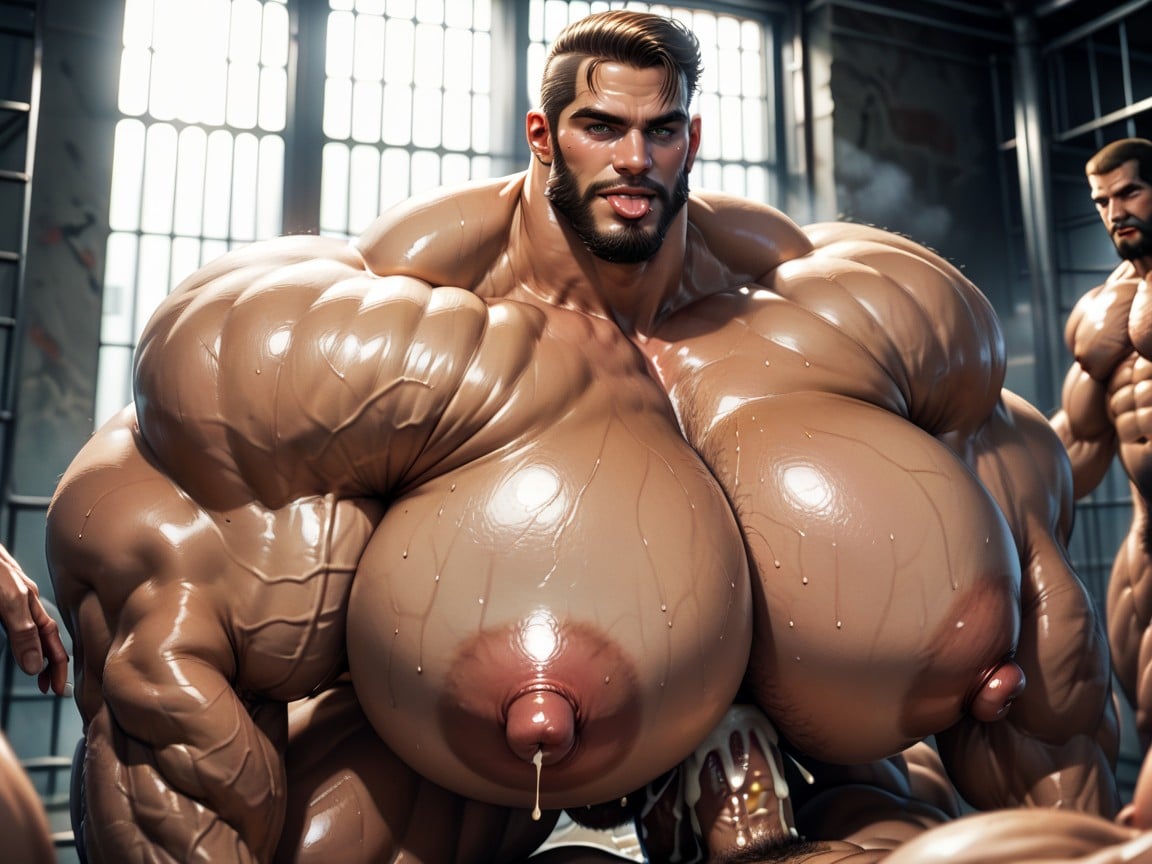 Hyper Massive Ass, Hyper Breasts, Huge Hyper Nipples AI Porn