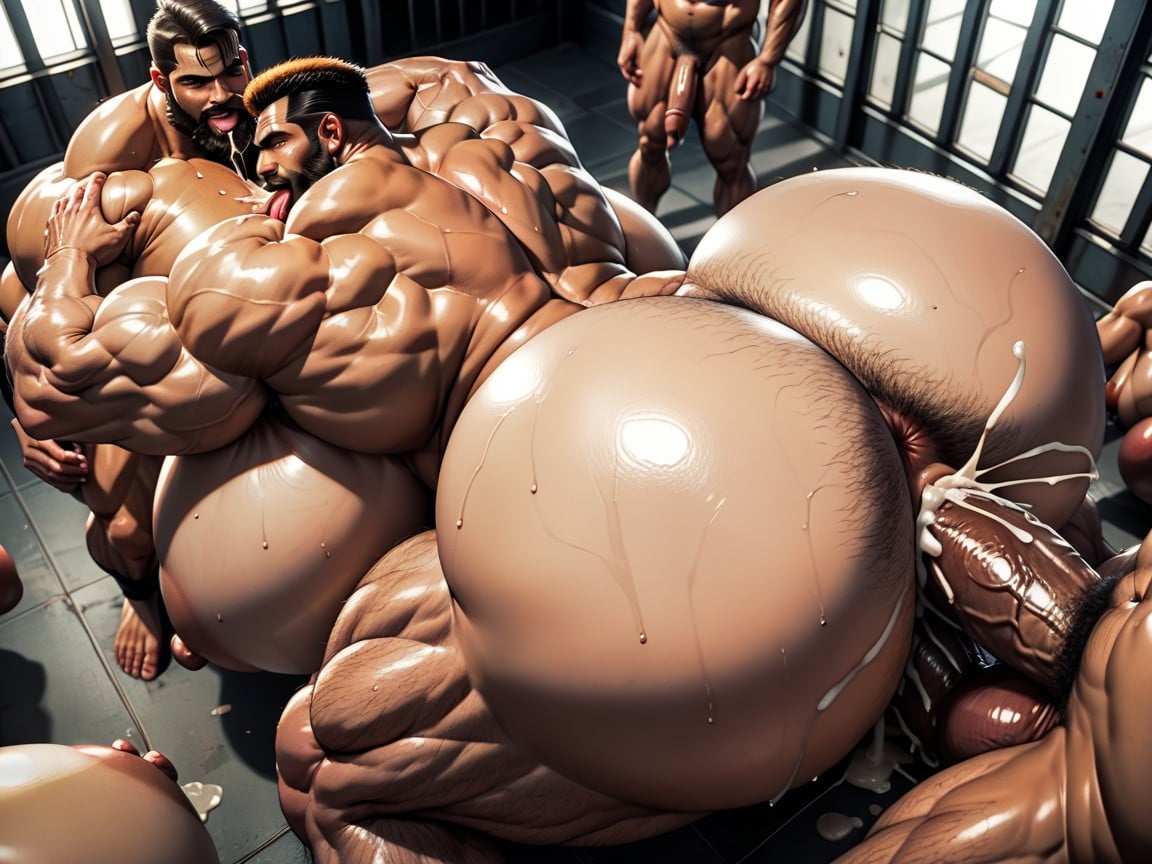 Hyper Massive Ass, Harem, Underboob AI Porn