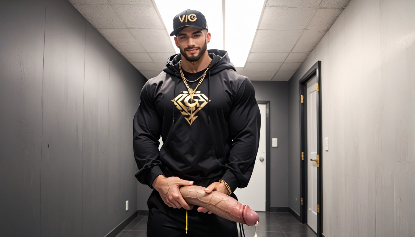 Horny Vip Male, Pulling Up Hoodie, Very Hair AI同性戀黃片