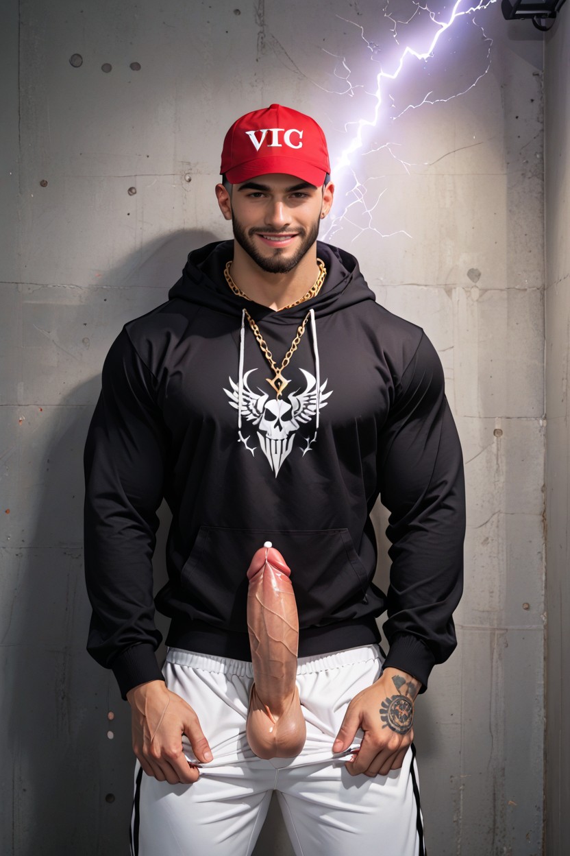 Precum Dripping, Sourire, Private Vip Room Porno IA Gay