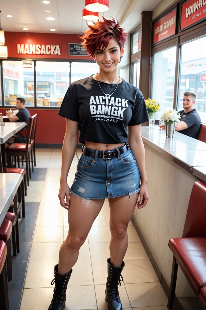 Hips, Perfect Thighs, Ghost White Skin AI Porn