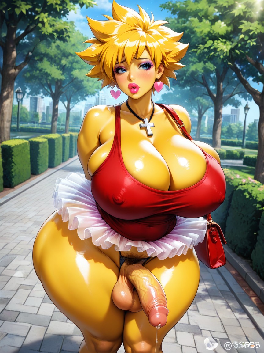 Lisa Simpson, Filled Lips, Tutu AI Porn