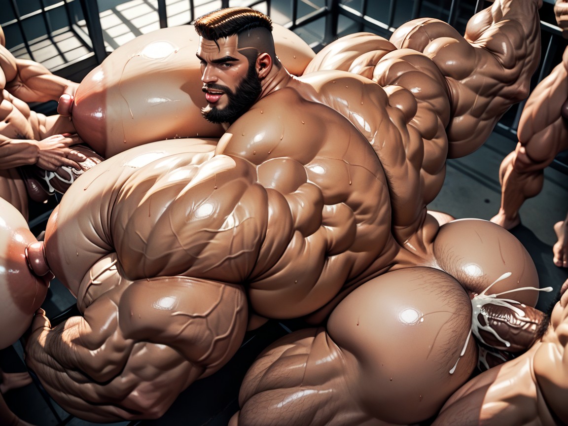 Breast Expansion, Extremely Large Ass, Naked AI Porn