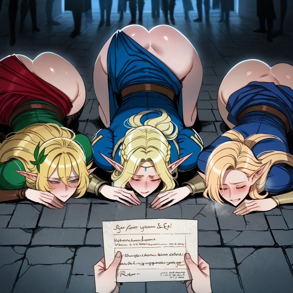 Elves Woman Head On Ground, Begs You To Fuck Their, 25+ Hentai IA