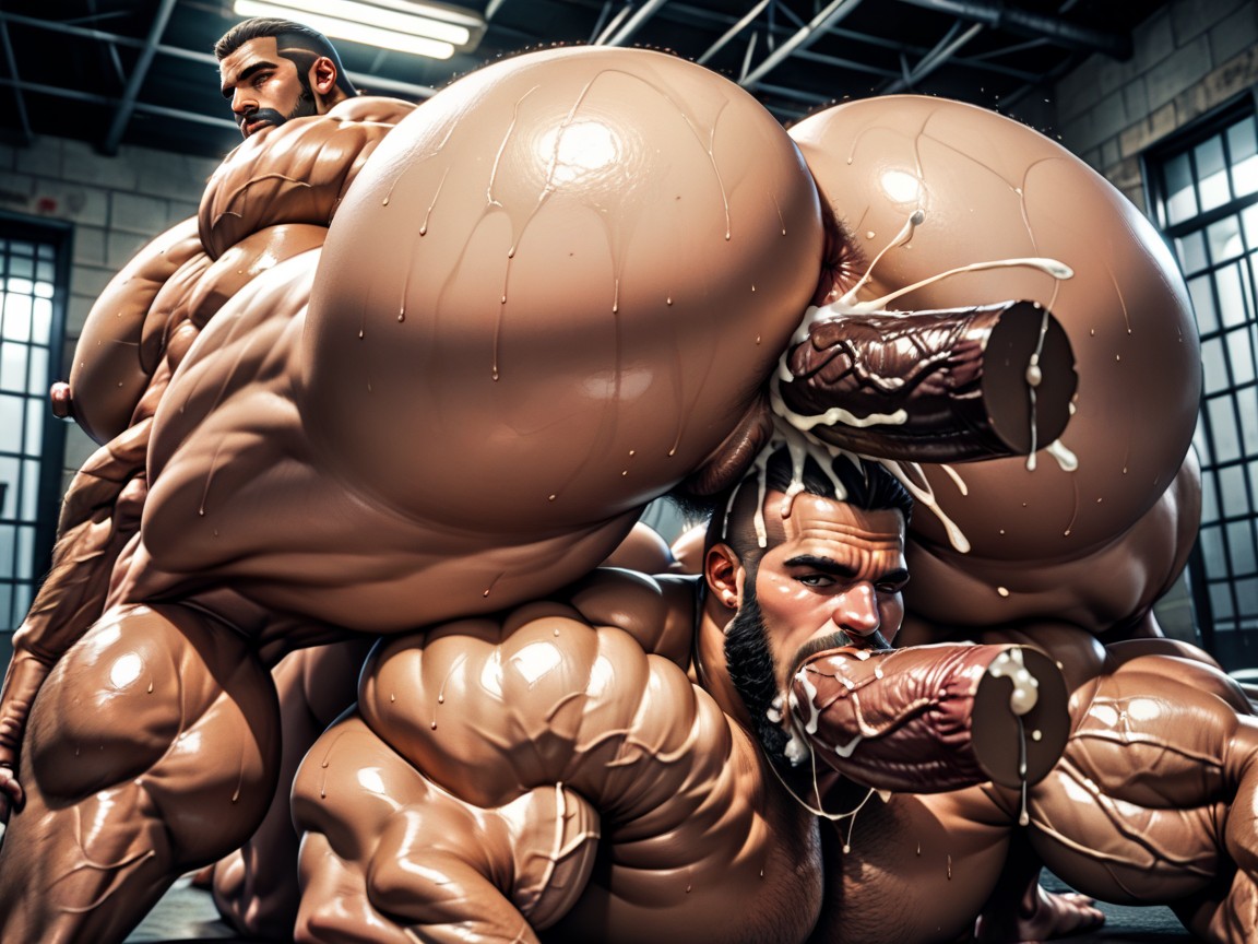 Impossibly Huge Cocks, De Arriba A Abajo, Hyper Massive Ass Porno IA