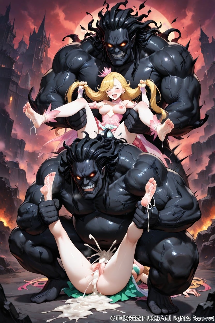 Women Are Not Monster, Huge Black Monsters, Chinese Idol Face Hentai AI Porn