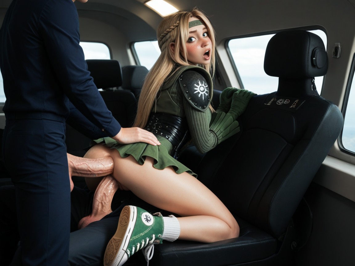 Full Body Suit, Each Cock In Ass, Double Anal Penetration AI Porn
