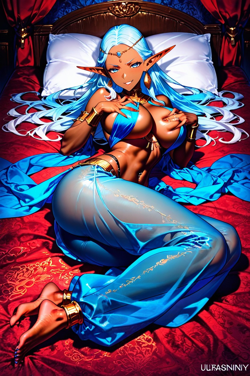Inside An Oriental Palace, Ultraskinny, Full Body Hentai AI Porn