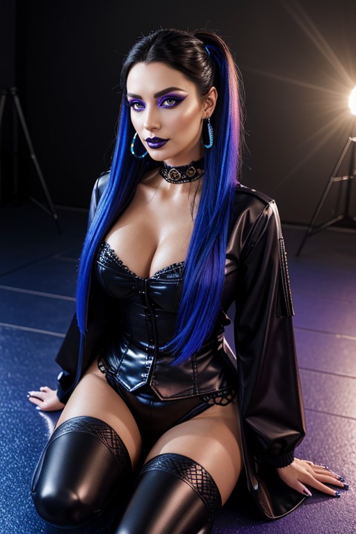 Cosplay, High Gloss Reflections, Sleeve Texture Subtle Porno IA