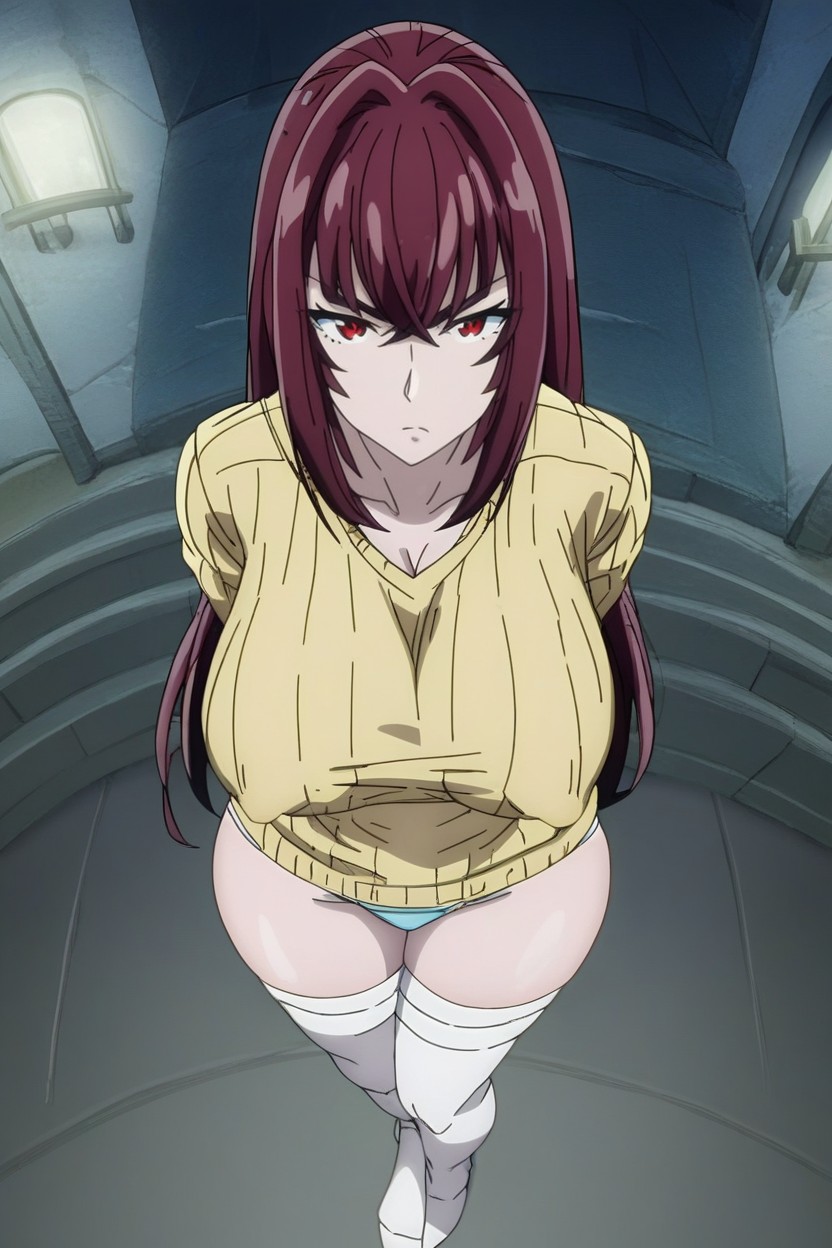 18+, Large Ass, Hair Down Porno IA Hentai