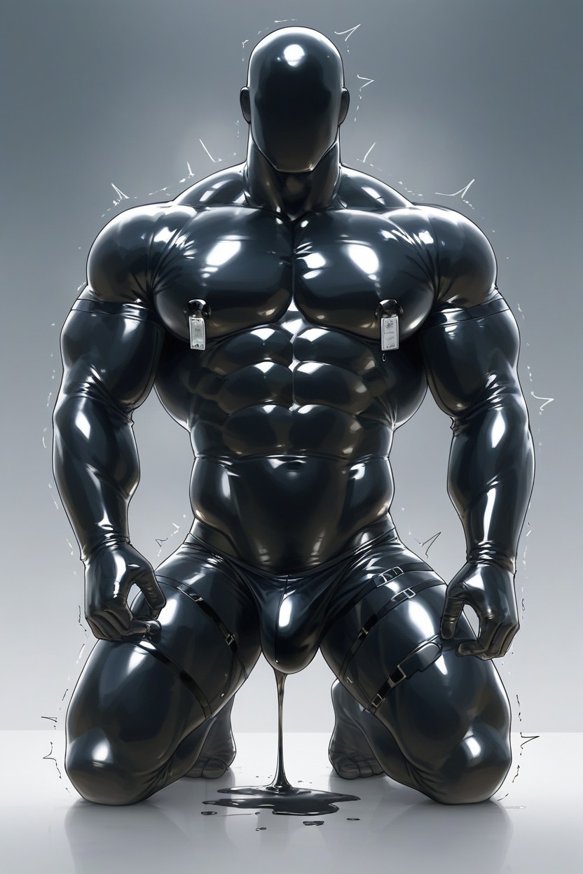 Featureless Face, No Hair, Smooth Groin Porno IA Gay