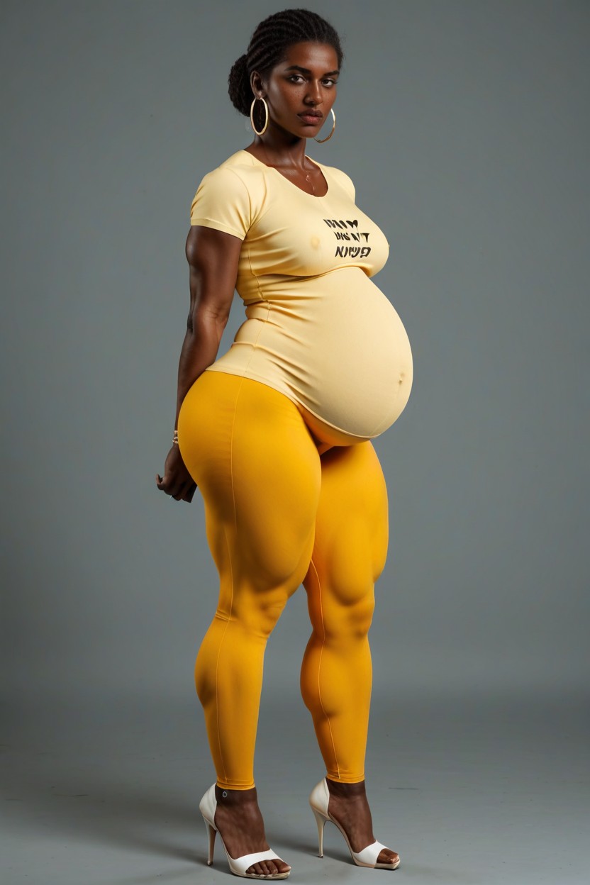High Heels, Big Lips, Muscle AI Porn