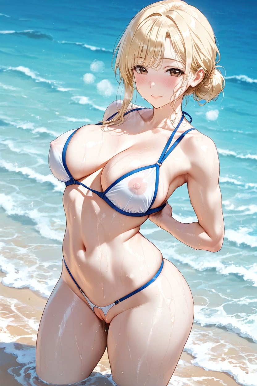 Medium Breast, Heavy Breathing, In Heat Hentai AI Porn