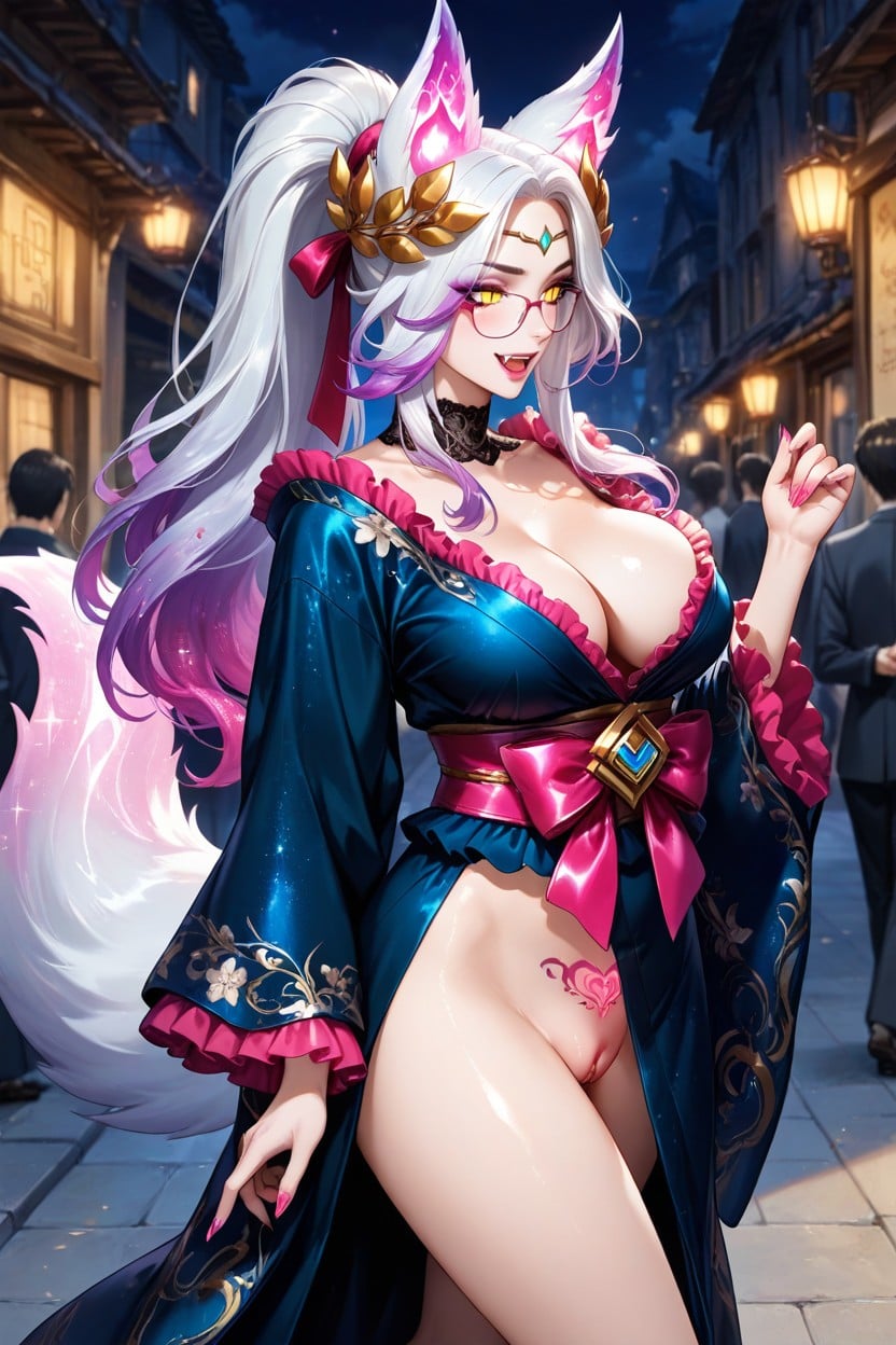 Pussy, Legs, Walking On Street Hentai KI Porno