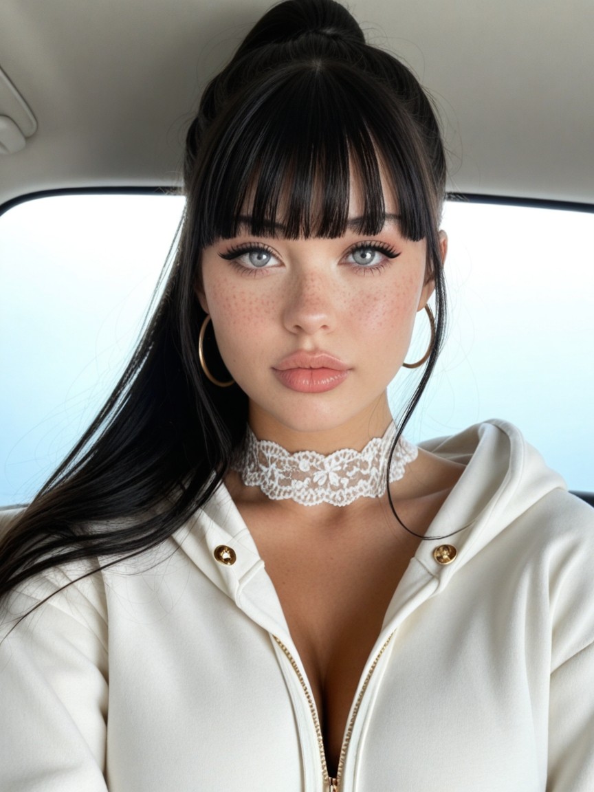 Round Soft Cheeks, Massive Round Ass, Shallow Depth Of Field AI Porn