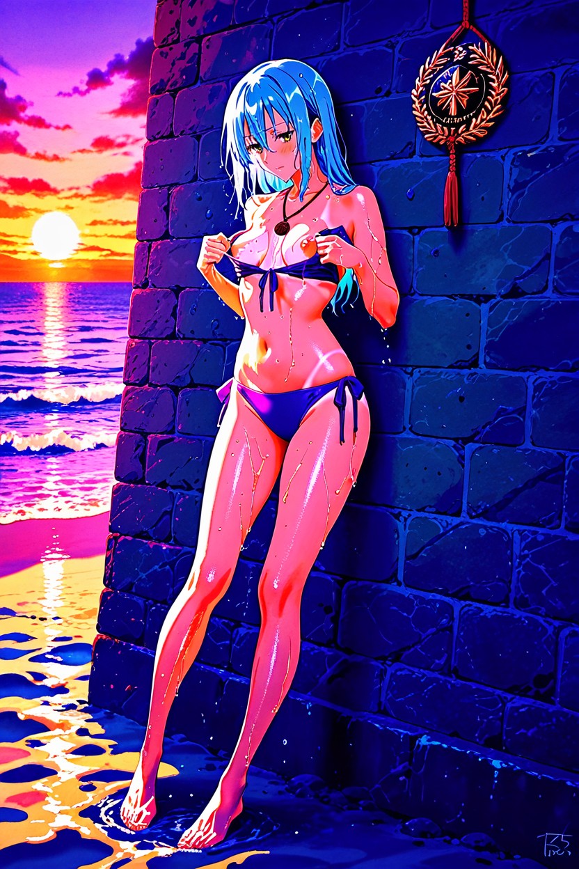 25+, Beach, Award Wining Image Hentai IA