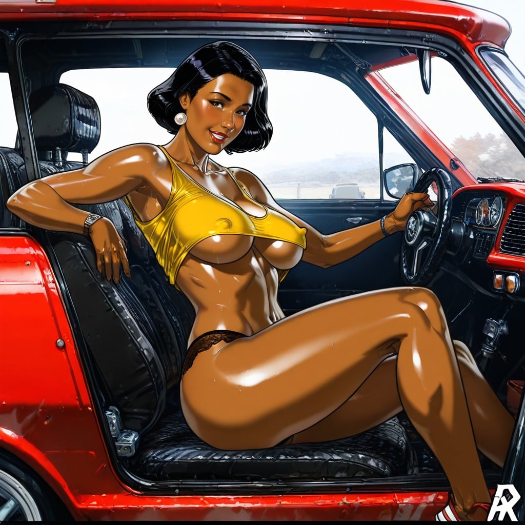 Medium Ass, Red Car Body, Ultra Body Porno IA