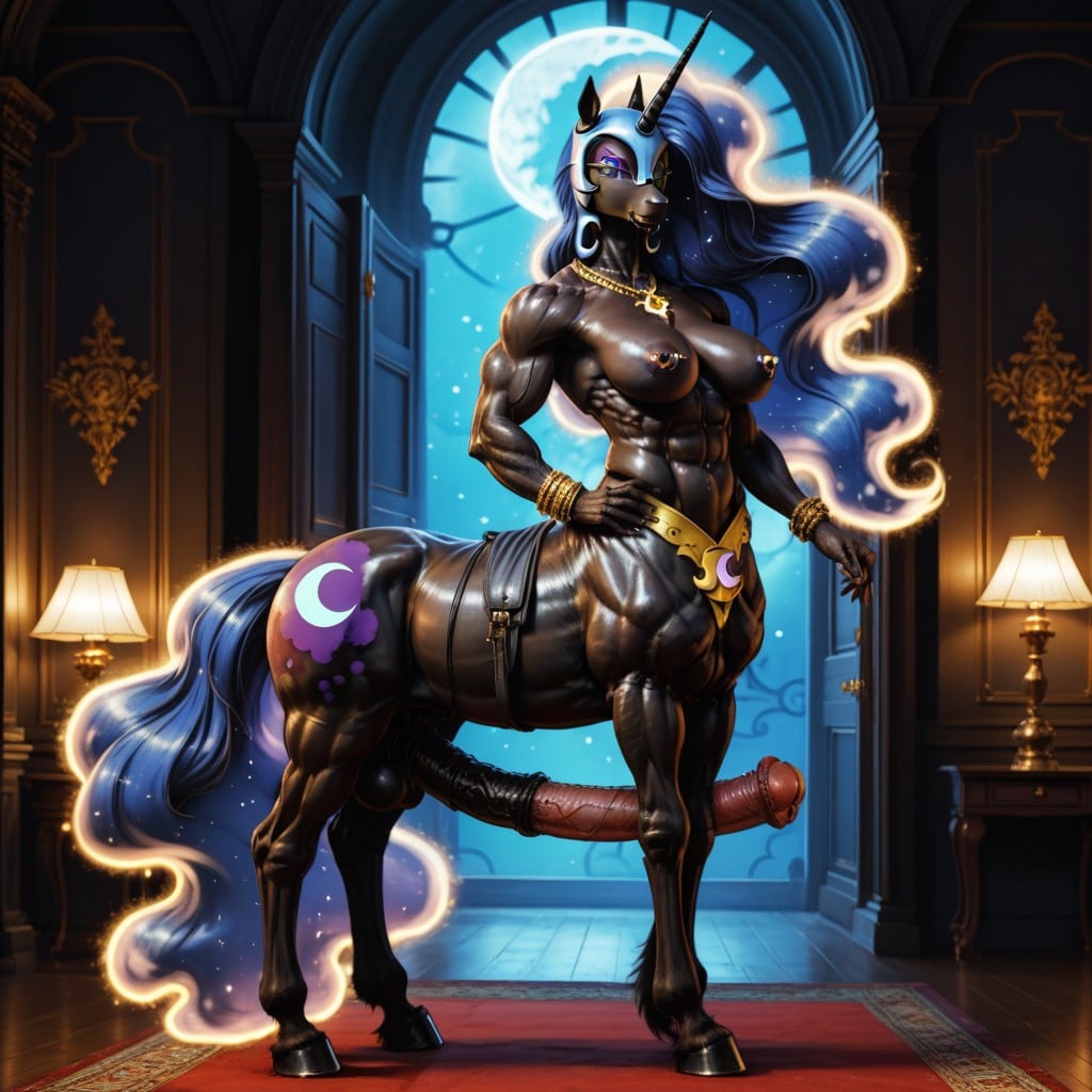 Anthro, Naked, Oiled Body Furry AI Porn
