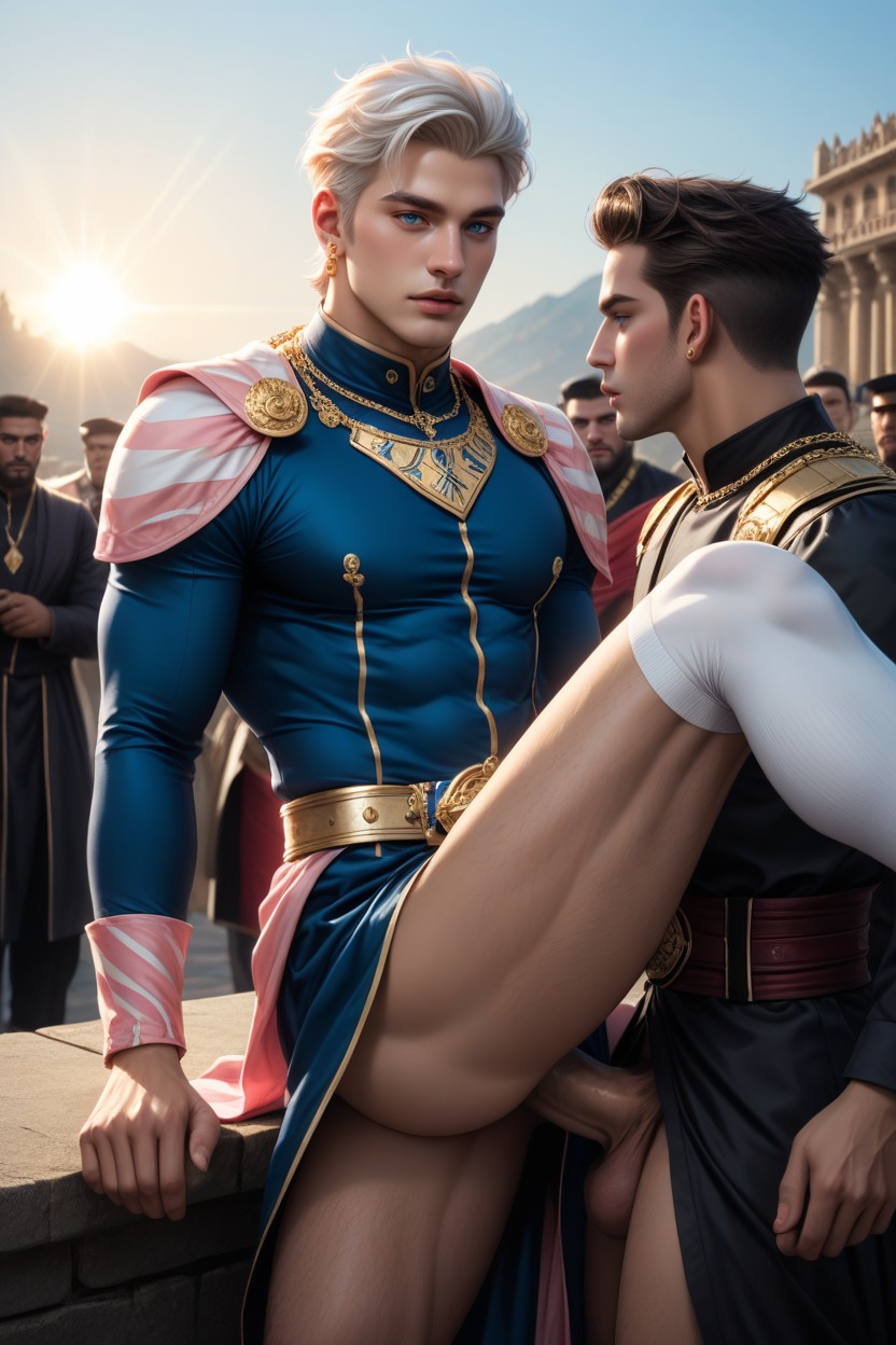 Gigantesque, Side View, Shaved Porno IA Gay