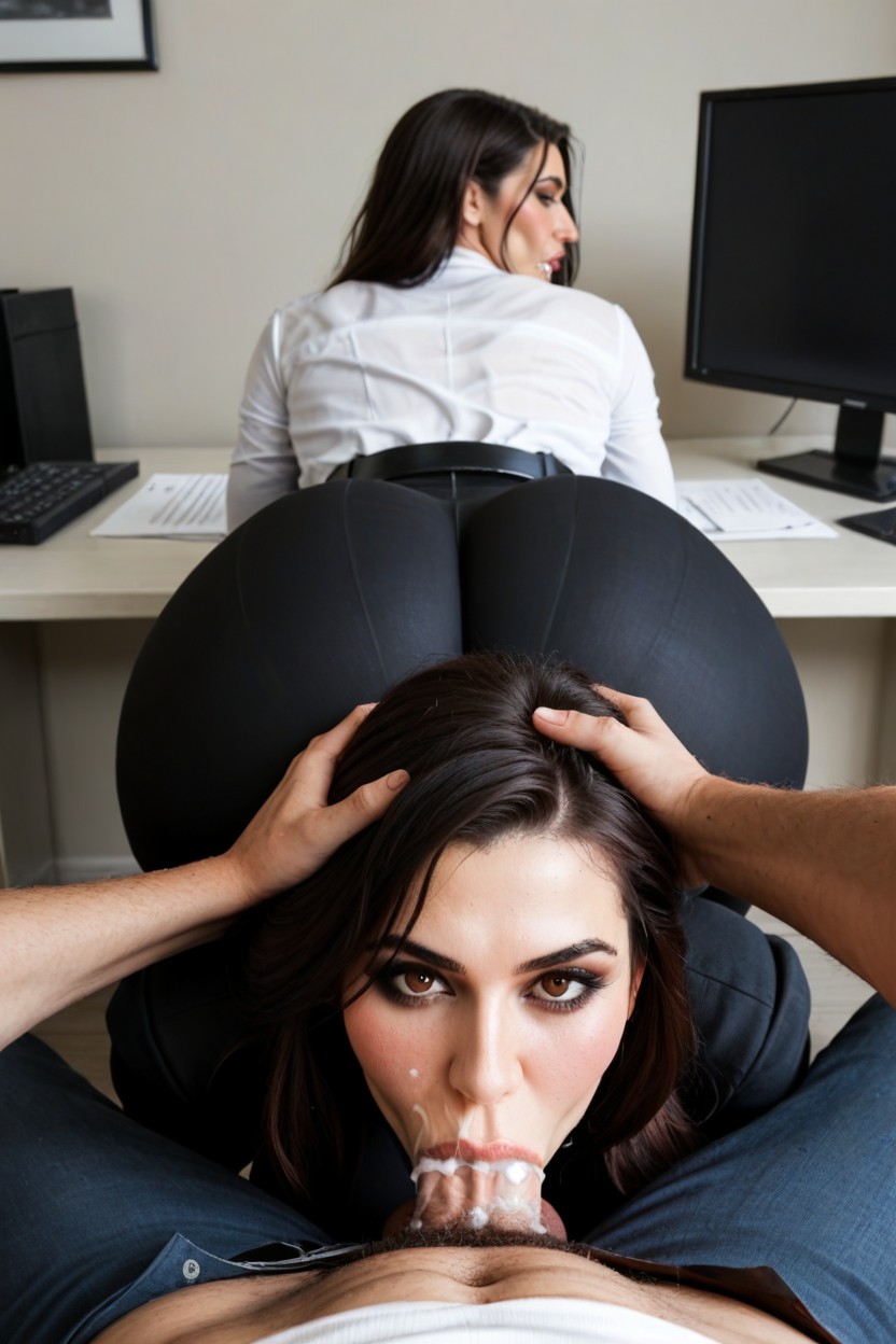 Hdr, Bulging Ass, Messy Hair AI Porn