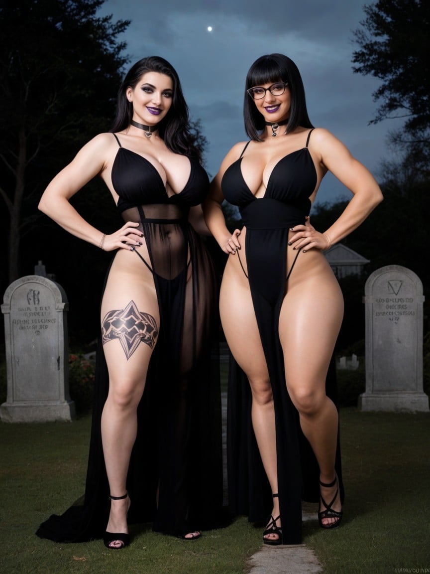 Saggy Breast, Noon, Thick Thighs AI Porn
