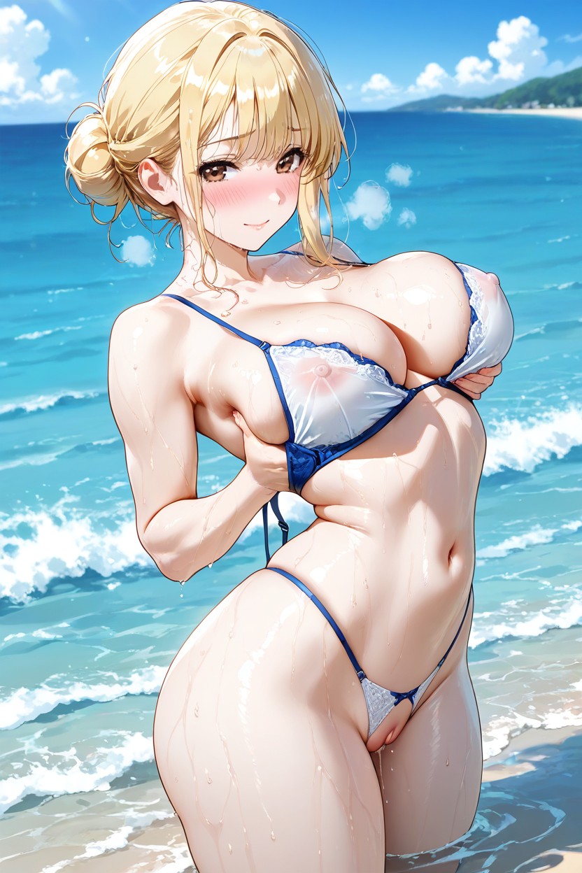 On Water, Thick Thighs, In Heat Hentai AI Porn