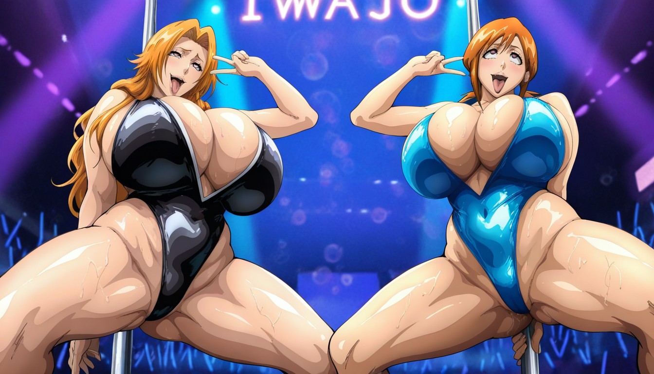 Snatched Waist, Standing, Voluptuous Hentai AI Porn