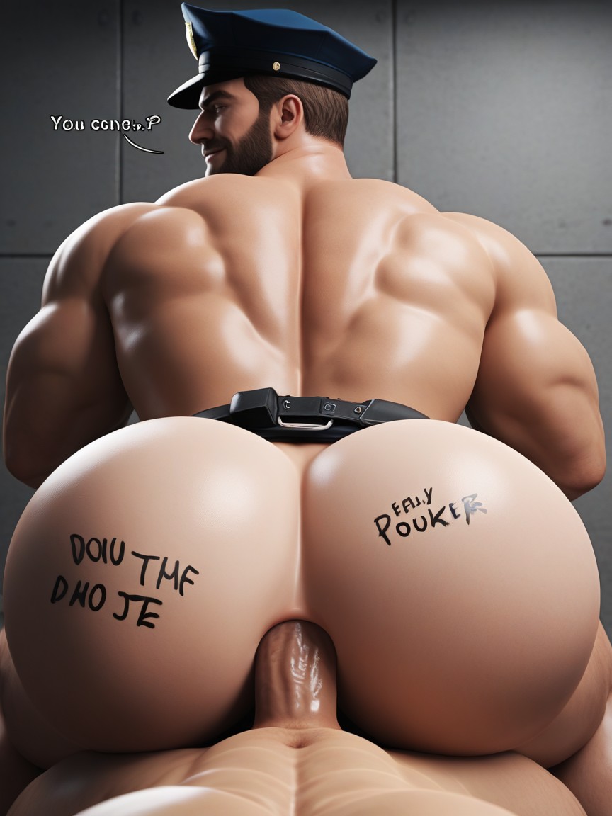 Pov, The Bottom Is Masculine, Top Is White Pornografia gay com IA